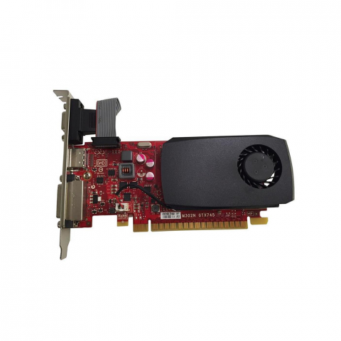 Dell NVIDIA GeForce GTX745 4GB, 1 VGA & 1 DVI & 1HDMI