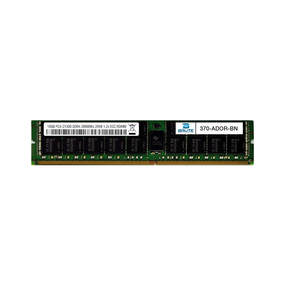 370-ADOR - 16GB RDIMM, 2666MT/s, Dual Rank (R740)