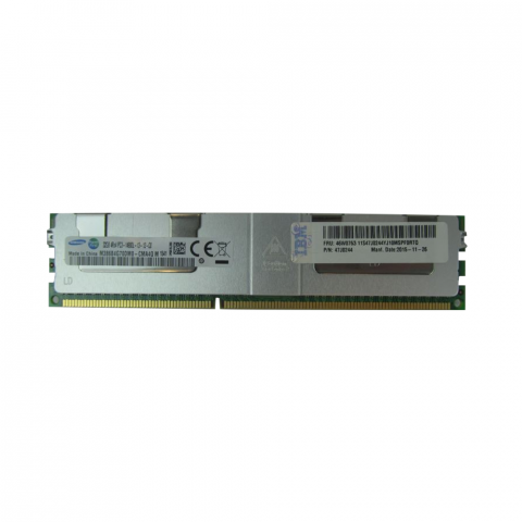 46W0761 | 32GB (1X32GB) 1866MHZ PC3-14900 CL13 ECC REGISTERED QUAD RANK 1.5V DDR3
