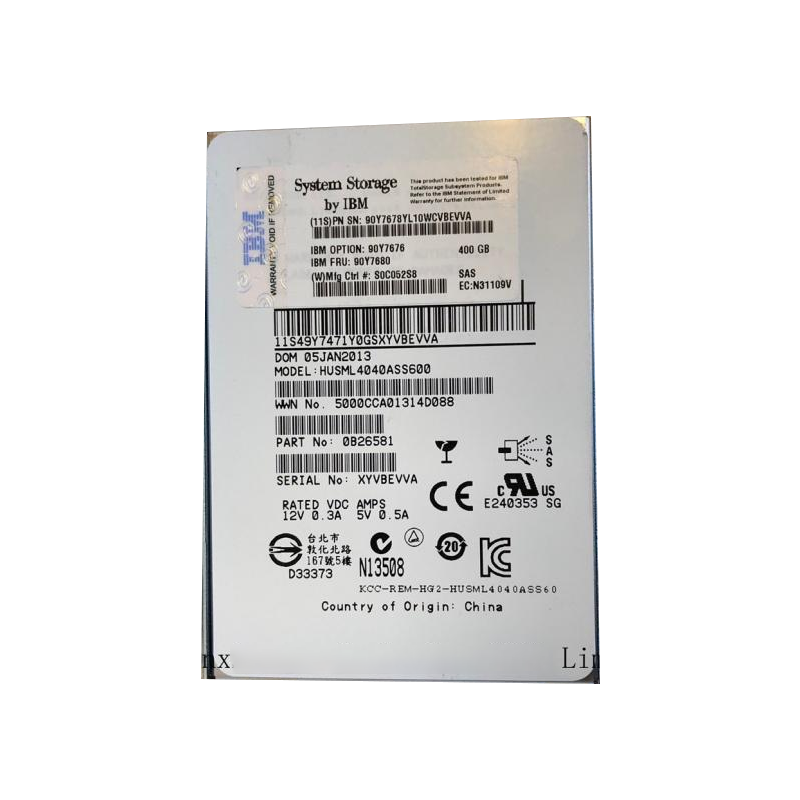 90Y7680 - IBM 400GB SFF SSD V7000 Flex Tray